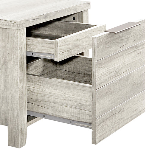 Modern Traditional Side Table - White Ash