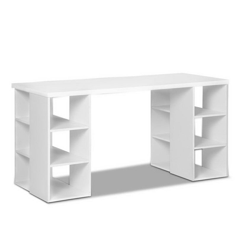 Essentials Computer Desk - 6-Shelf