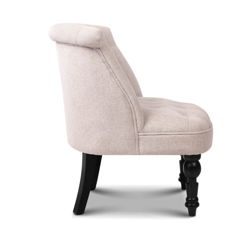 Classic Contemporary Chair - Beige