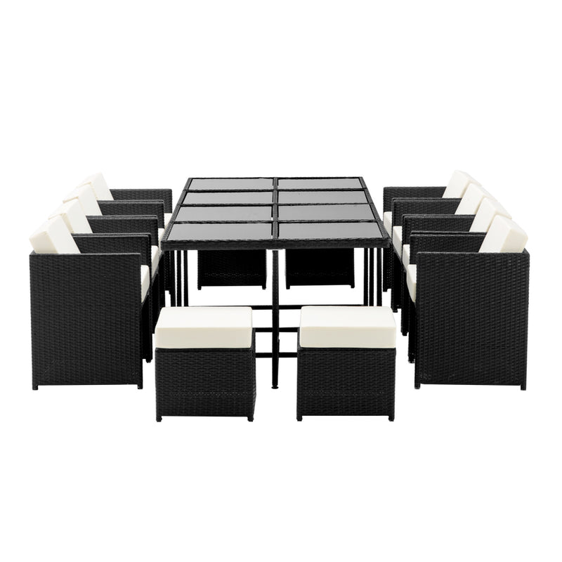 13-Piece Alfresco Dining Set - Table & Chairs Outdoor