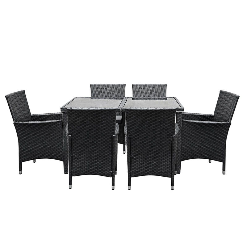 7-Piece Alfresco Dining Set - Table & Chairs Outdoor