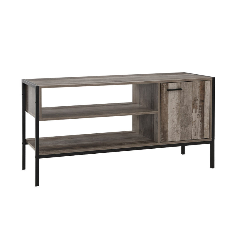 Essentials TV Cabinet - Dark Wood