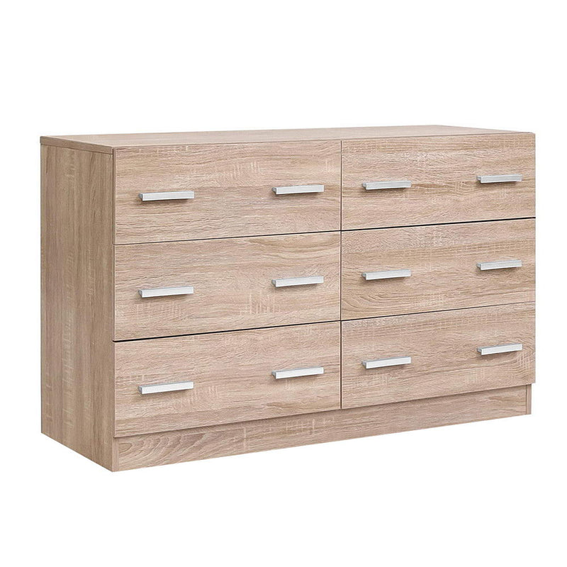 Essentials Chest of Drawers Cabinet Storage - Natural Wood