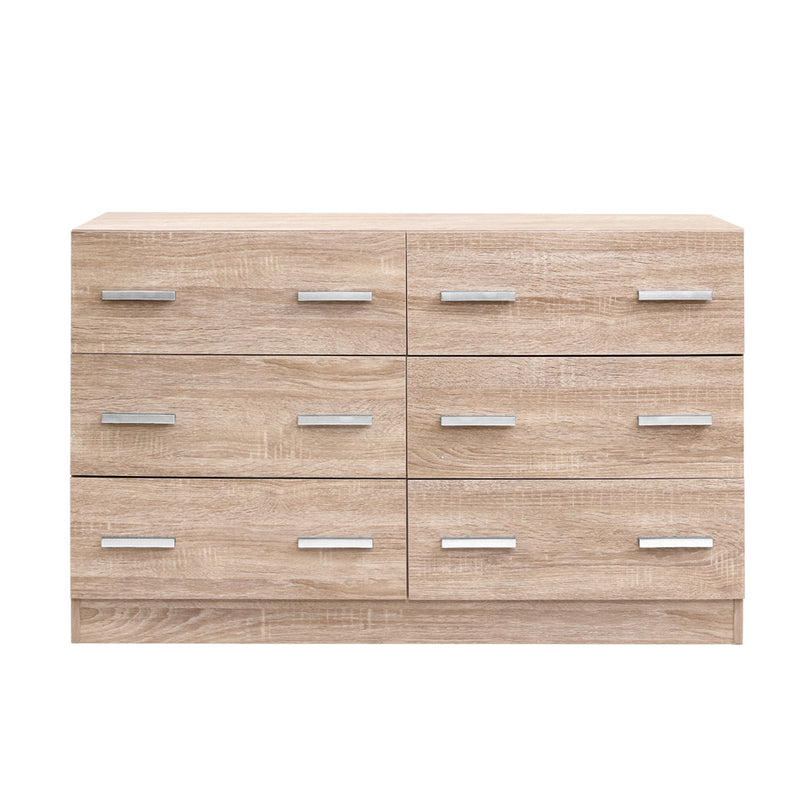 Essentials Chest of Drawers Cabinet Storage - Natural Wood