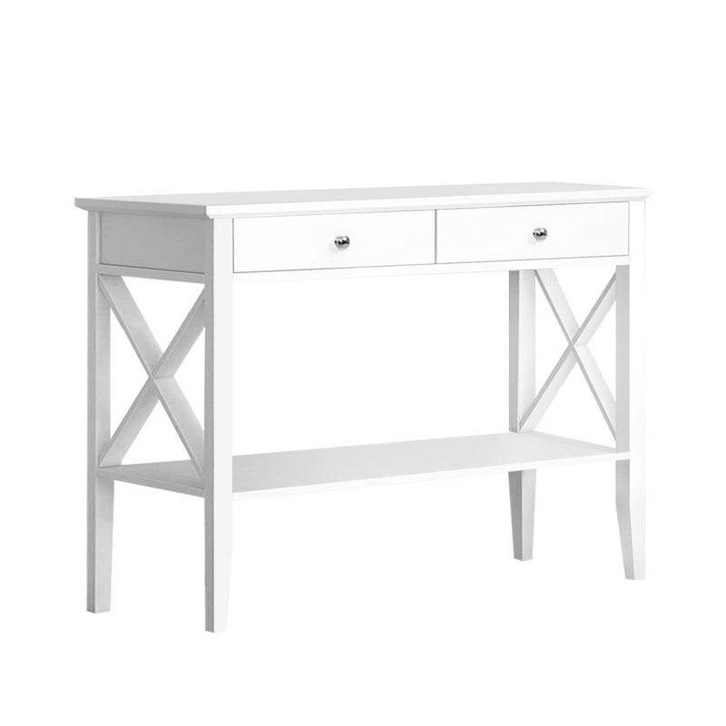 Prestige Console Table Hall Entry 2 Drawers