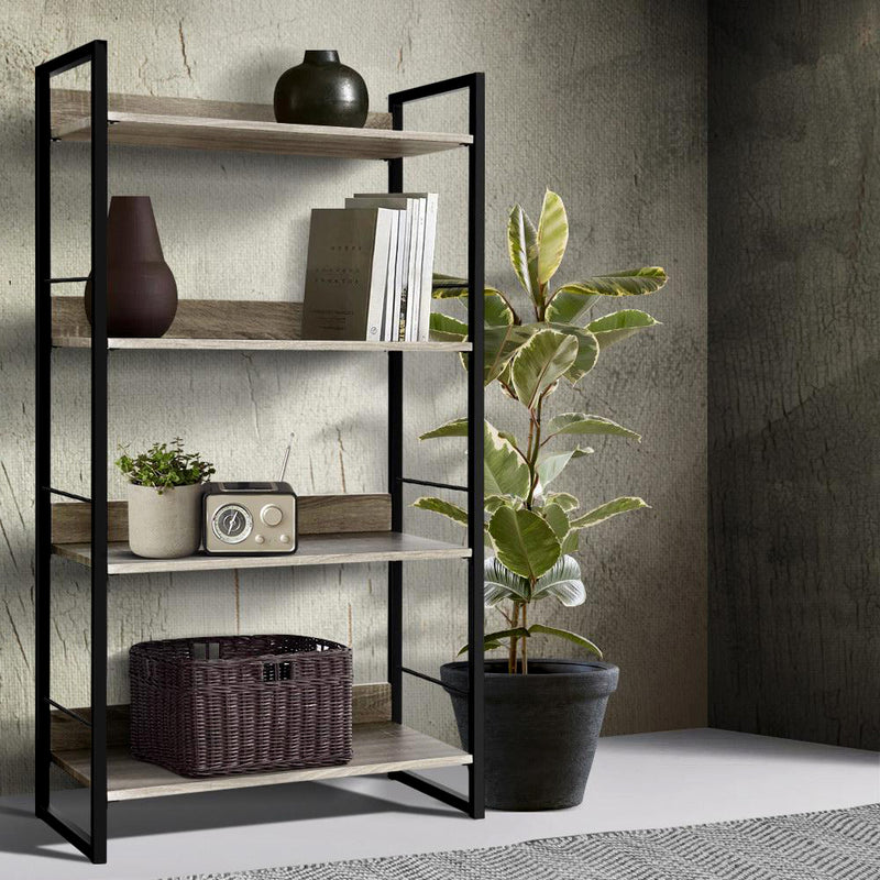 Sleek Modern 4-Tier Display Shelf