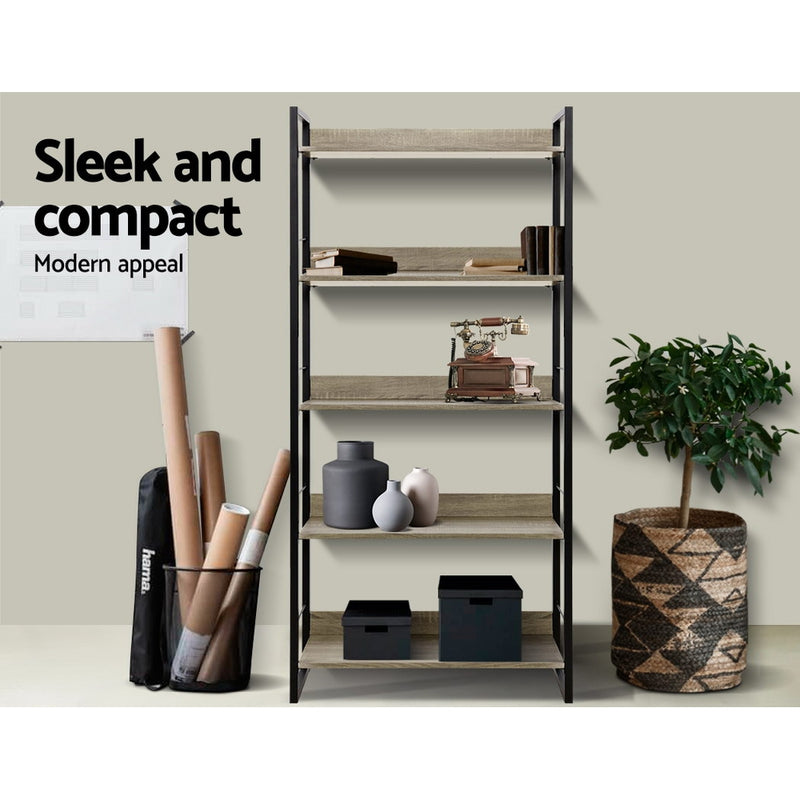 Sleek Modern 5-Tier Display Shelf