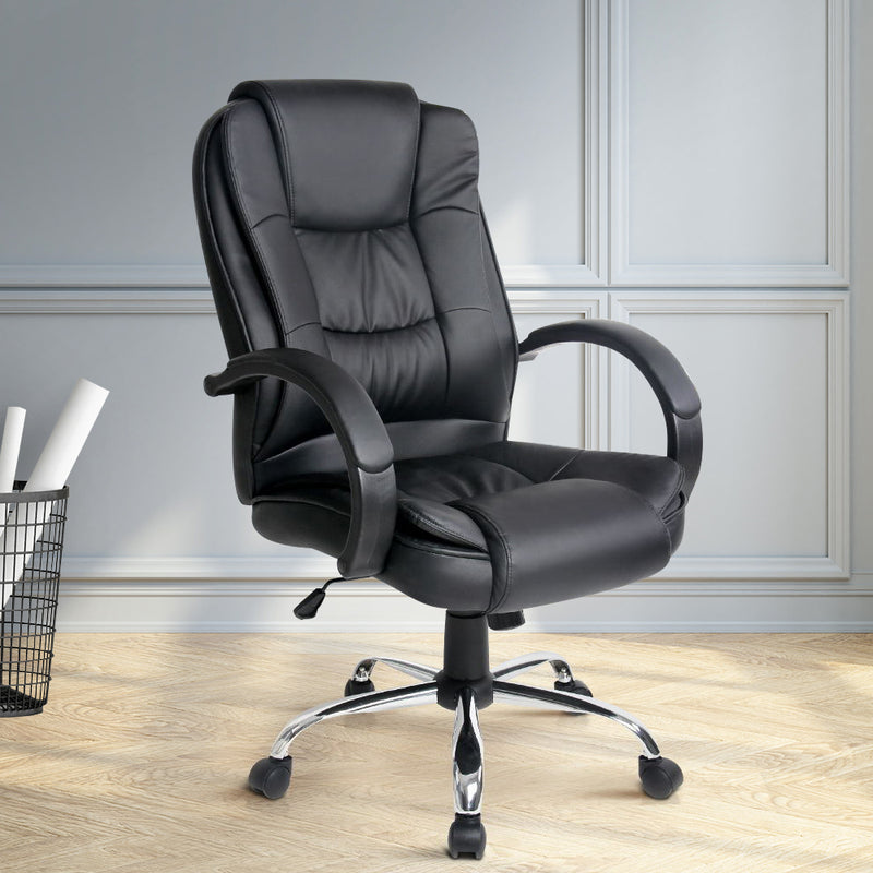Classic Contemporary Office Chair - Black