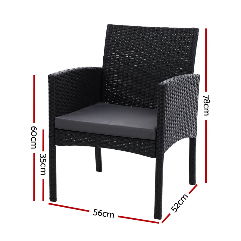 Outdoor Bistro Chair - Set of 2