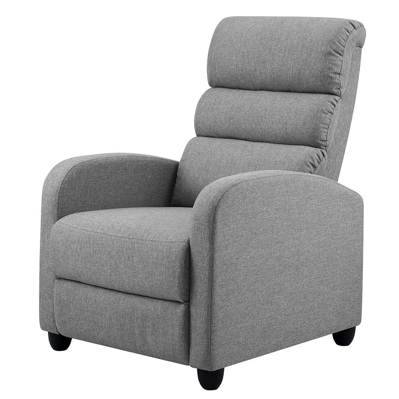 Premium Lounge Recliner Armchair - Grey