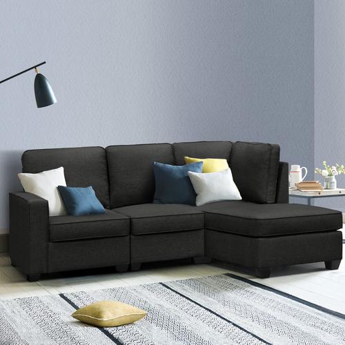 4-Seater Modular Sofa Set - Grey