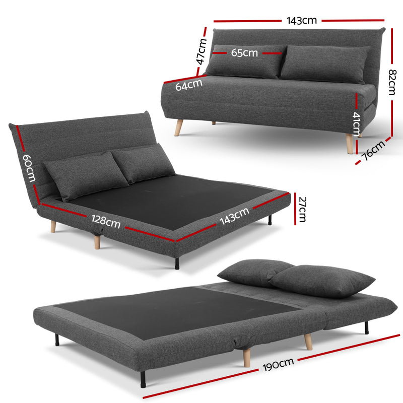 Convertible Double Sofa Bed