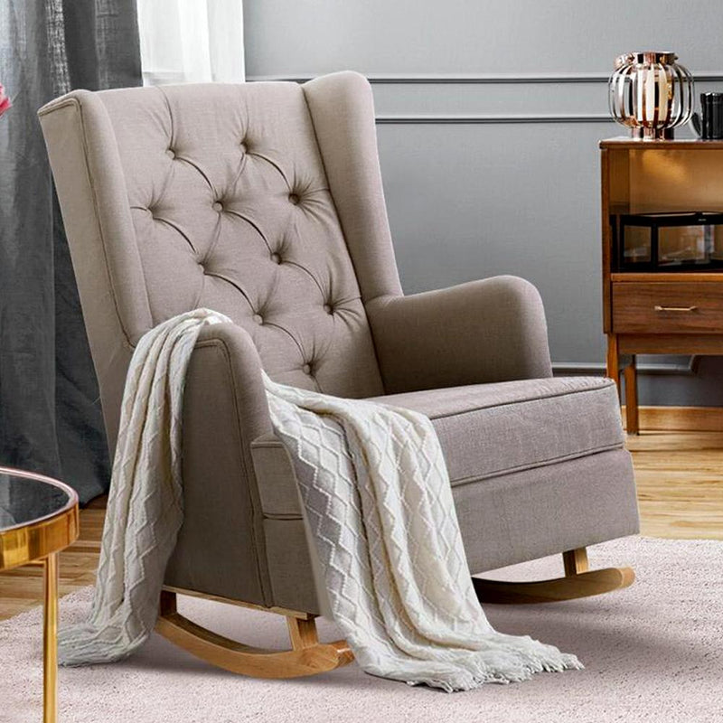 Contemporary Convertible Armchair - Grey