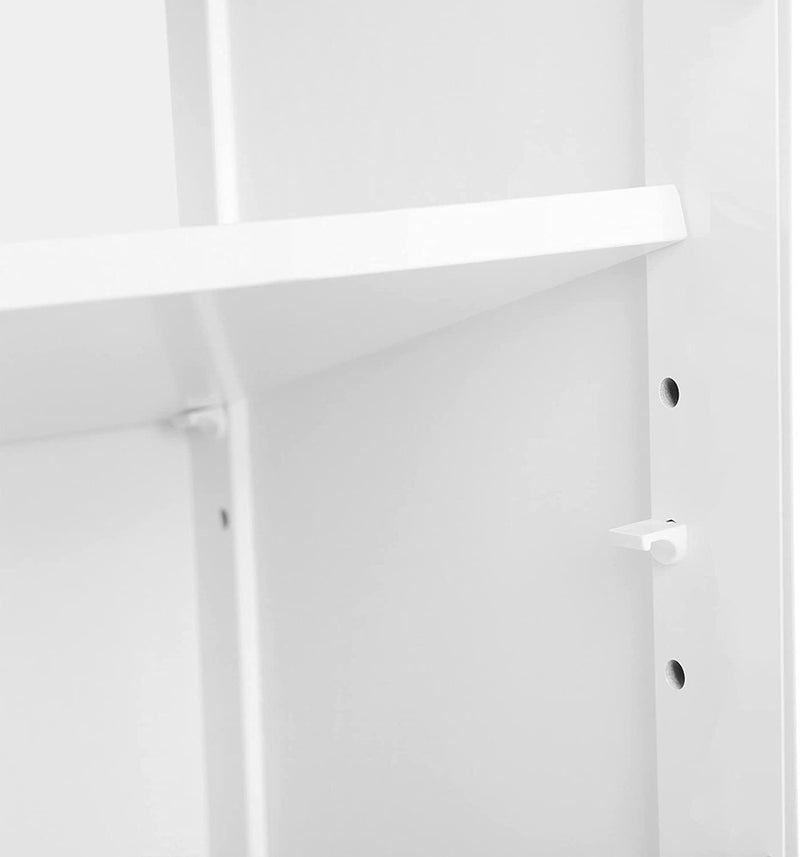 Nova Floor Cabinet with Shelf and 2 Doors White BBC40WT
