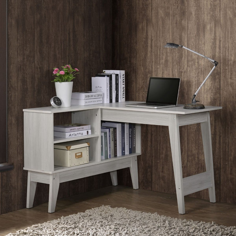 Scandinavian-Inspired Corner Desk