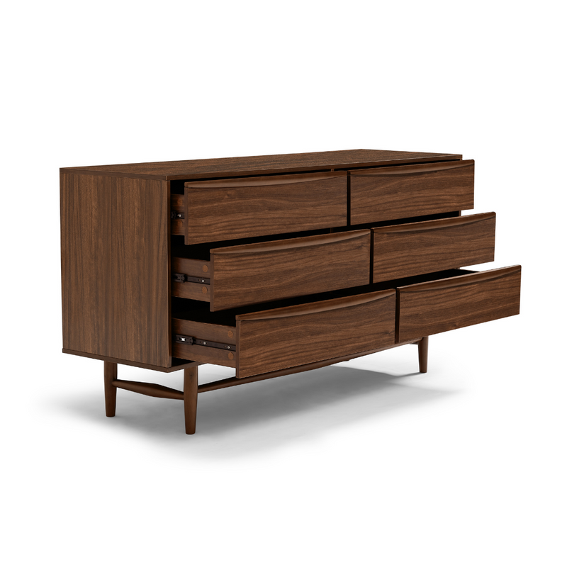 Astrid Walnut Chest of Drawers