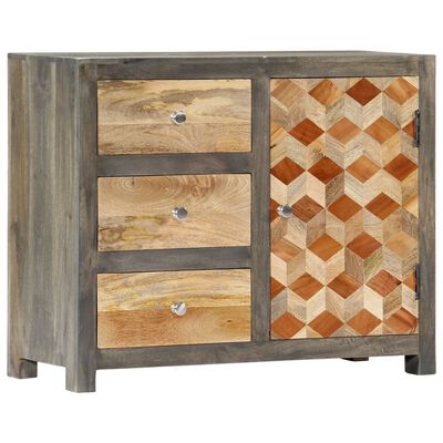 Prestige Sideboard Cabinet Grey - Solid Mango Wood