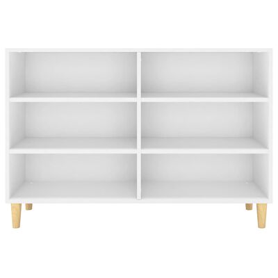 Essential Book Cabinet - White - 6 Shelves