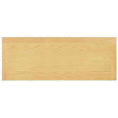 Calvin Sideboard Solid Oak Wood - Dark Grey - 2 Doors