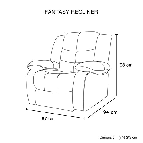 Cozy Recliner Sofa